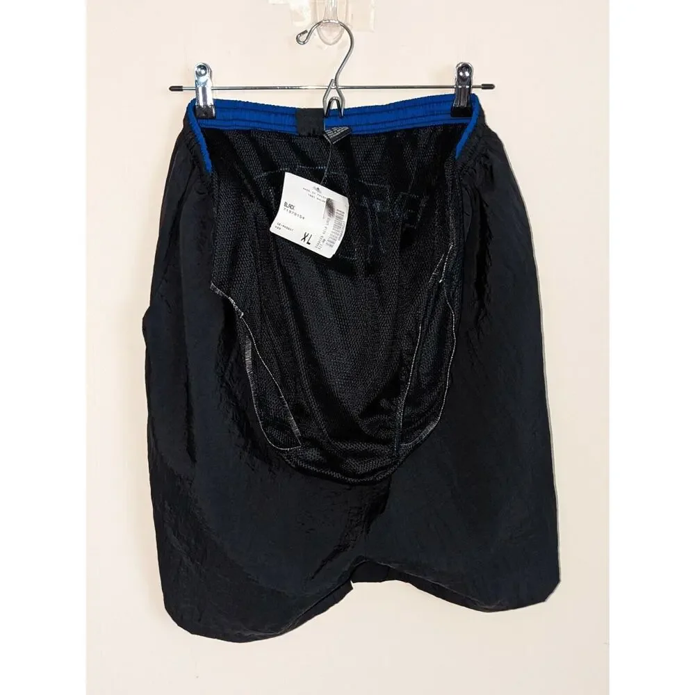 Y2K Starter Mens XL Vintage Spell Out Mesh-Lined 100% Nylon Swimming Trunks NWT